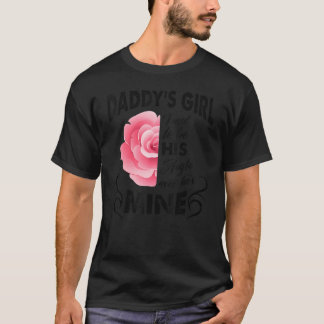 T-shirt La fille de papa J'étais son ange maintenant il es