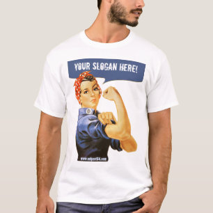 T-shirt La fille de victoire fait votre déclaration !