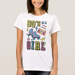 T-shirt La fille des années 80