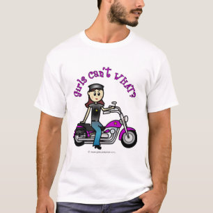 T-shirt La Fille du Biker léger