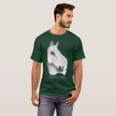 T-shirt La fille du Cheval Blanc (Devant entier)