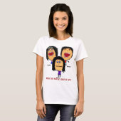T-shirt La fille du milieu (Devant entier)