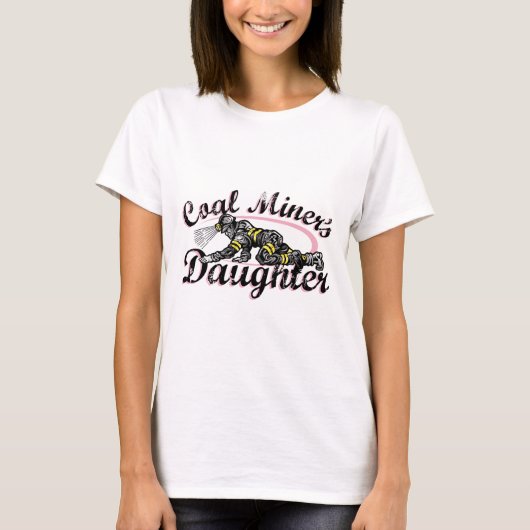 T-shirt la fille du mineur (Devant)