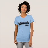 T-shirt La fille du policier (Devant entier)
