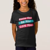 T-Shirt La fille sait que tu es tu aimesMD Tee (Devant)