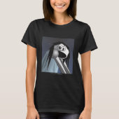 T-shirt La fille Shriek de Feo Amante (Devant)