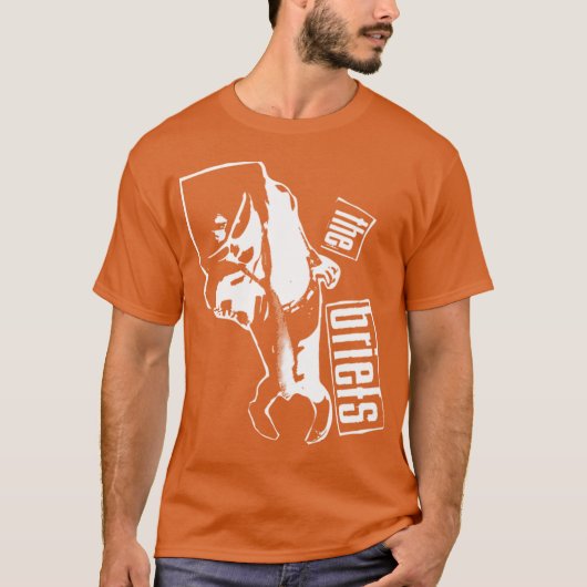 T-shirt La fille Simple Design de The Briefs (Devant)
