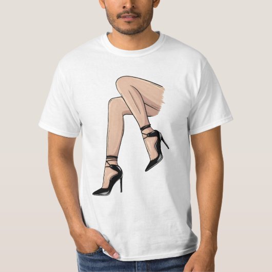 T-shirt La fille vogue mignonne lierabl (Devant)