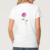 T-shirt la fleur (Dos)