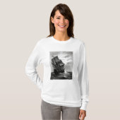 T-shirt La fleur printanière (Devant entier)