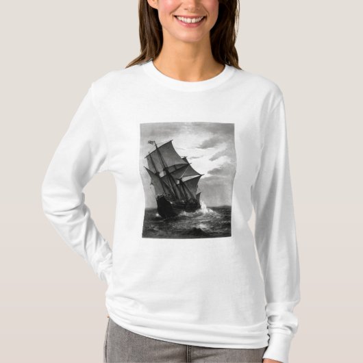 T-shirt La fleur printanière (Devant)