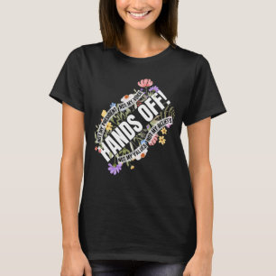 T-shirt La Flore Anti-Trump Ne Résiste Pas À Mes Mains De
