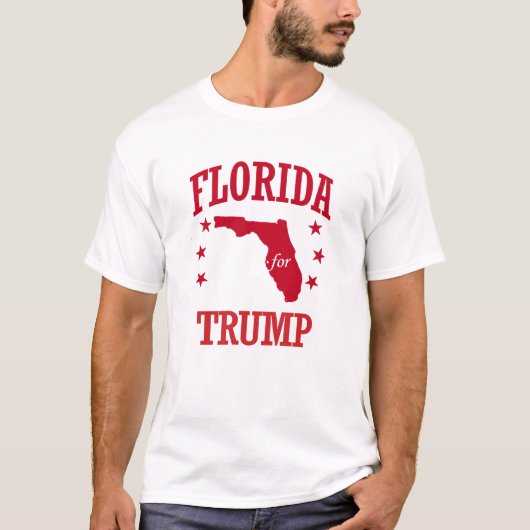 T-SHIRT LA FLORIDE POUR DONALD TRUMP (Devant)