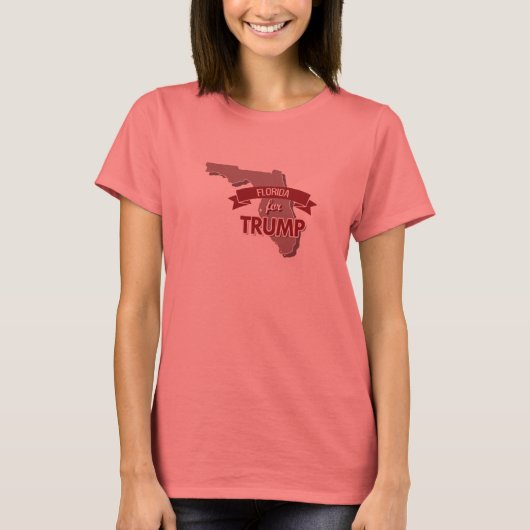 T-shirt La Floride pour Trump (Devant)
