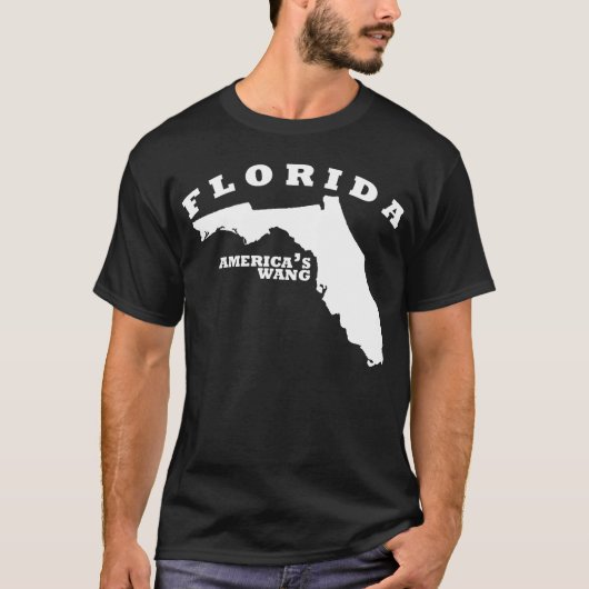 T-shirt La Floride (wang de l'Amérique) (Devant)