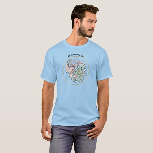 T-shirt La fluidité du rêveur  (Devant entier)