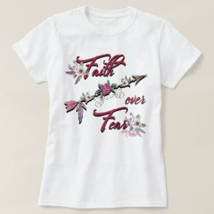 T-shirt La foi au-dessus de la peur