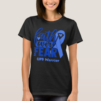 T-shirt La foi au-dessus de la peur Sensibilisation CIPD