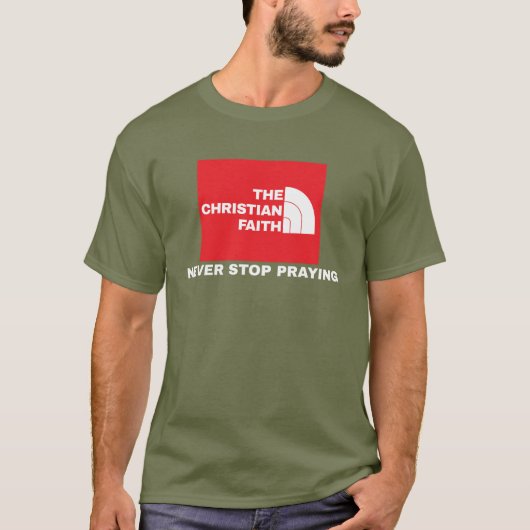 T-shirt La foi chrétienne (Devant)