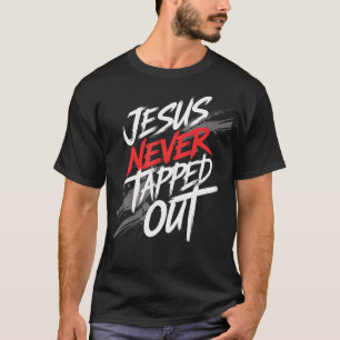 T-shirt La Foi du Combattant Chrétien Jésus N'a Jamais Aba