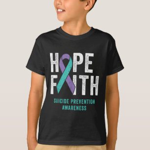 T-shirt La Foi Espère La Sensibilisation À La Prévention D
