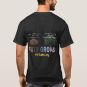 T-shirt La foi grandit (Dos)