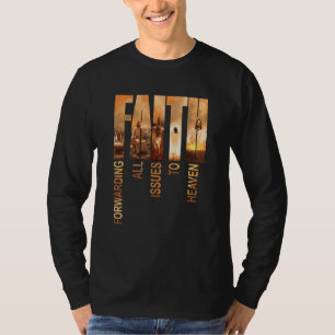 T-shirt La Foi Jésus-Christ Transférer Toutes Les Question
