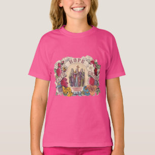 T-shirt La foi, l'espoir et la charité Les vertus théologi