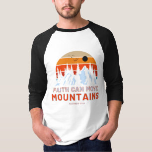 T-shirt La foi peut déplacer les montagnes Bible Hommes 3/