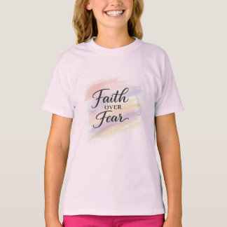 T-shirt La foi surmonte la peur – Inspirations chrétiennes