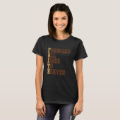 T-shirt La Foi Transfère Tout Problème Au Ciel Prière Chré (Devant entier)