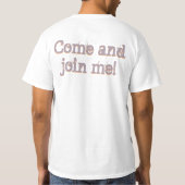 T-shirt La folie a succédé (Dos)