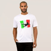T-shirt La Football-Italie (Devant entier)