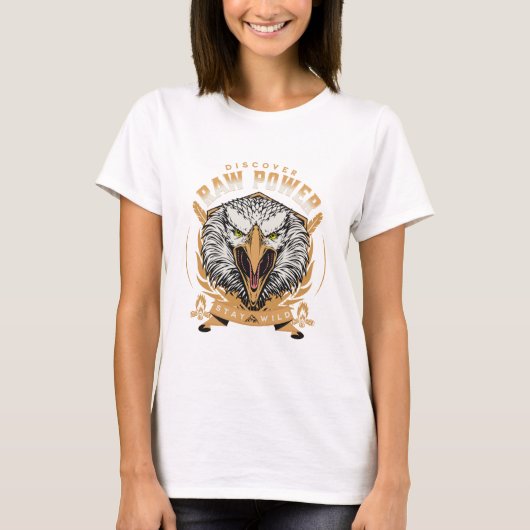 T-shirt La Force Brute Citation Inspiration Message Phrase (Devant)