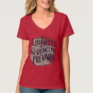 T-shirt La force de la liberté l'emporte
