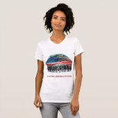 T-shirt La force de l'Amérique brille (Devant entier)