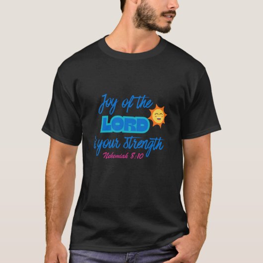 T-shirt La force par le Christ. (Devant)