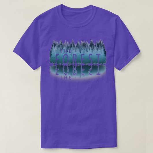 T-shirt La forêt (Design devant)