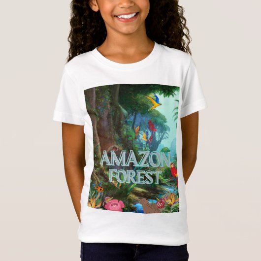 T-Shirt La forêt amazonienne - La forêt amazonienne (Devant)