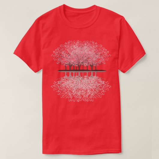 T-shirt La forêt de Sakura (Design devant)