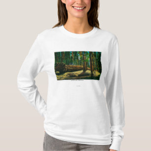 T-shirt La forêt géante d'ouverture automatique, séquoi