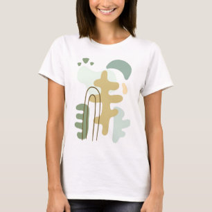 T-shirt La forêt moderne Abstraite