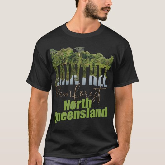 T-shirt La forêt tropicale de Daintree (Devant)