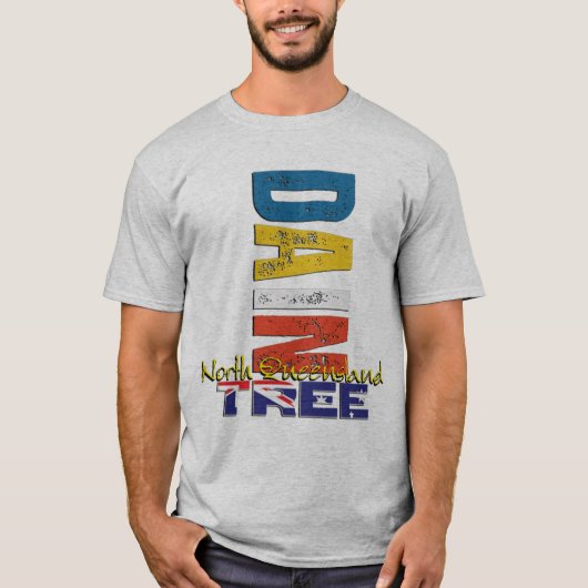 T-shirt La forêt tropicale de Daintree (Devant)