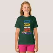 T-shirt La forêt tropicale de Daintree (Devant entier)