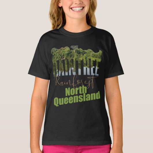 T-shirt La forêt tropicale de Daintree (Devant)