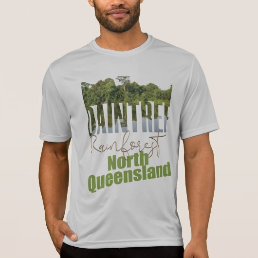 T-shirt La forêt tropicale de Daintree (Devant)