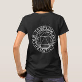 T-shirt La formule d'Euler, dérivation d'identité (Dos)