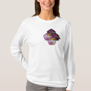 T-shirt La fractale entoure coloré