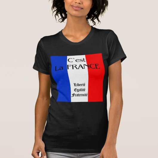 T-shirt La France (Devant)